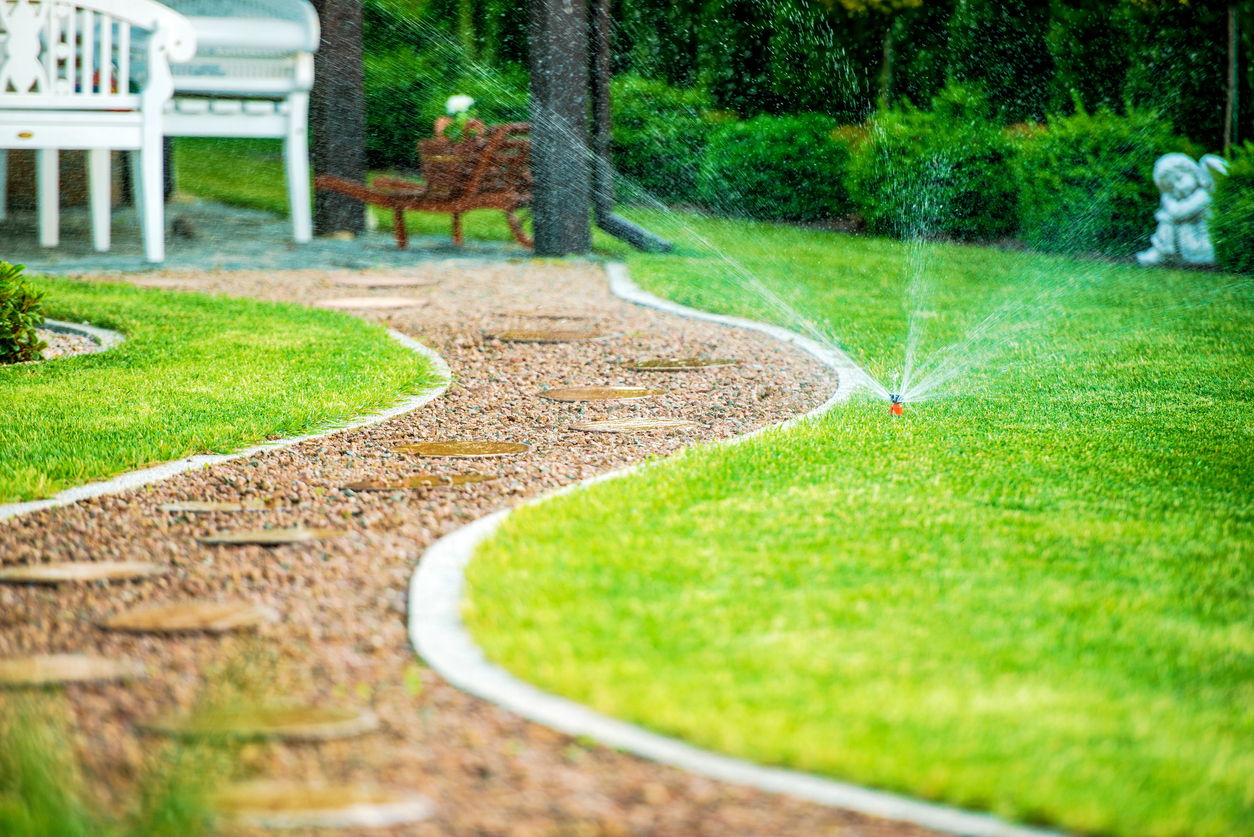 Professional commercial irrigation system in Prescott, AZ, by Titan Landscape Management